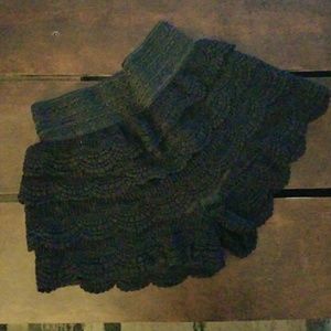 SOLD Black lace shorts